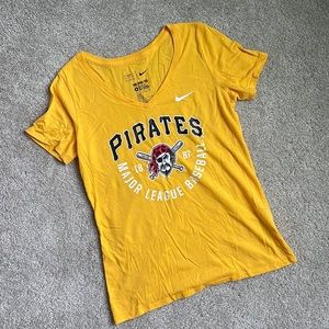 Nike Yellow Pirates Short Sleeve Tee